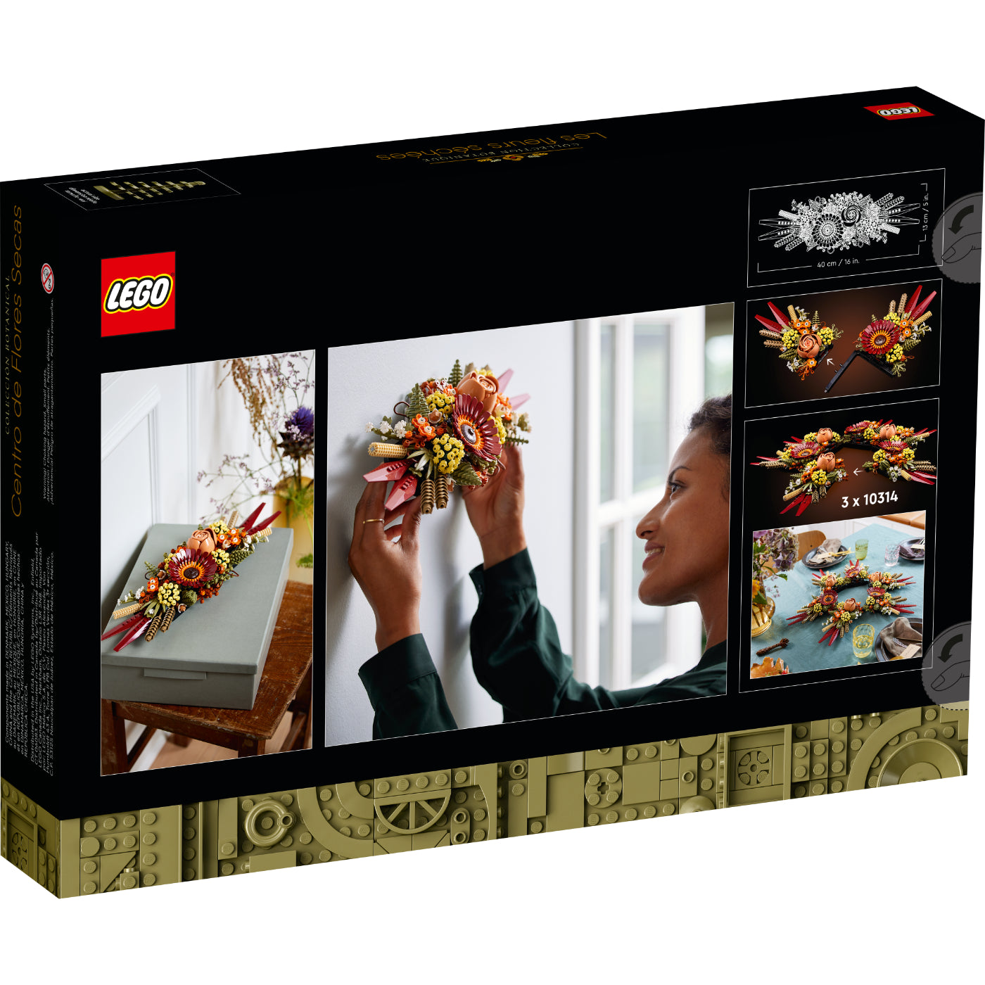LEGO® Icons Centro De Flores Secas (10314)