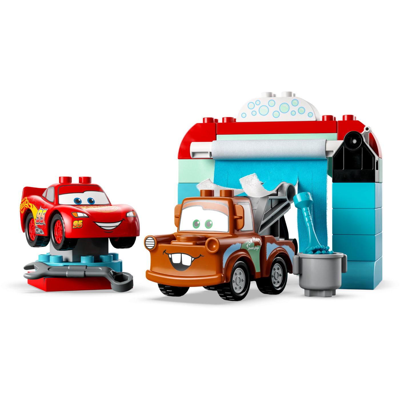 LEGO® DUPLO® Disney and Pixar's Diversión En El Autolavado Con El Rayo Mcqueen Y Mate (10996)
