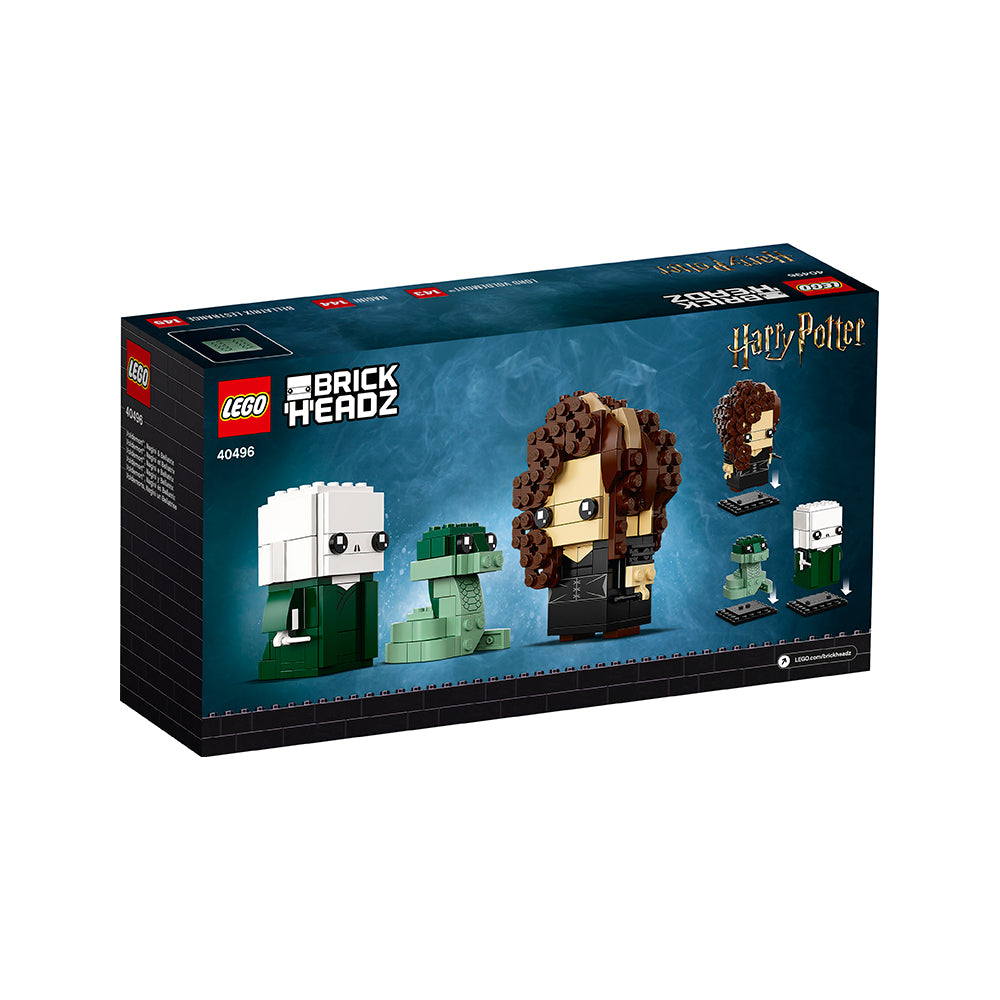 LEGO® BrickHeadz™ Voldemort™, Nagini y Bellatrix (40496)