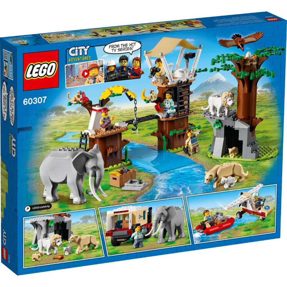 LEGO® City: Rescate De La Fauna Salvaje: Campamento (60307)