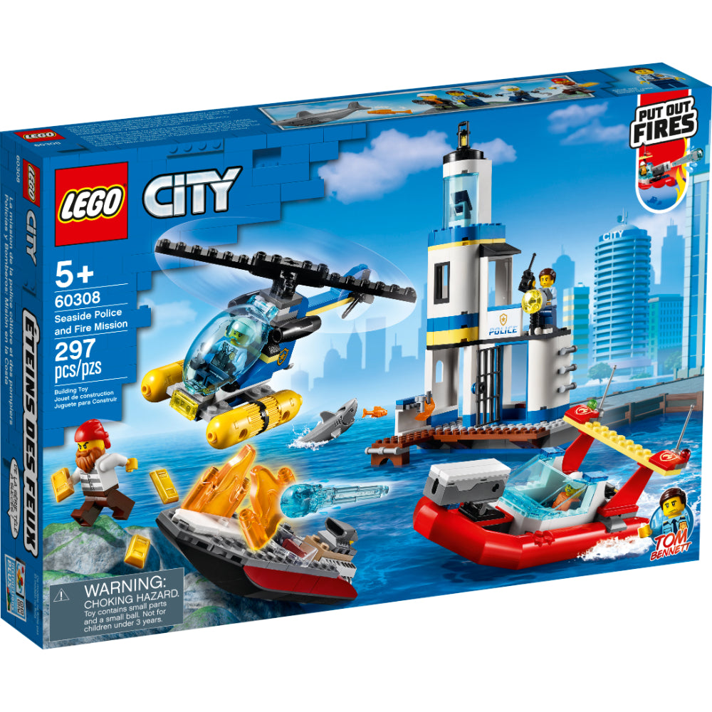 LEGO® City: Policías Y Bomberos: Misión En La Costa (60308)