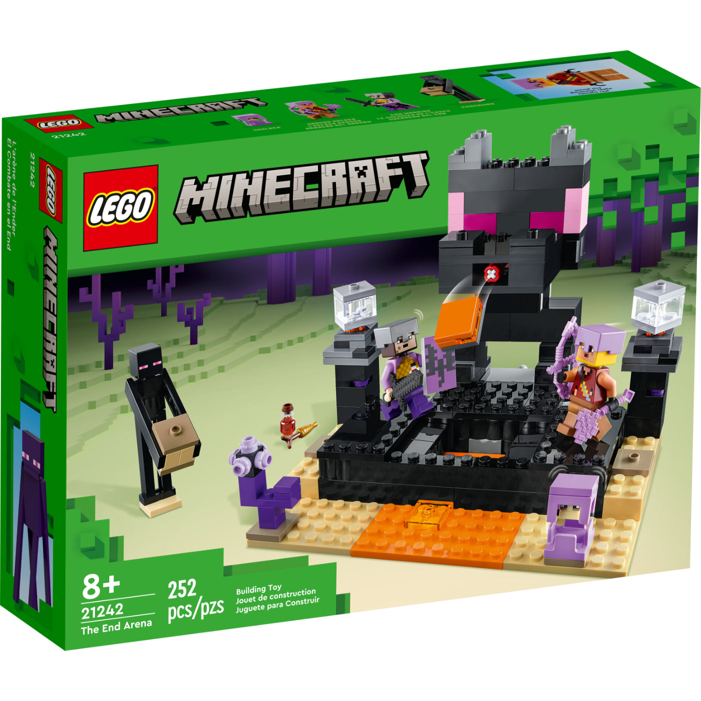 LEGO® Minecraft El Combate En El End (21242)