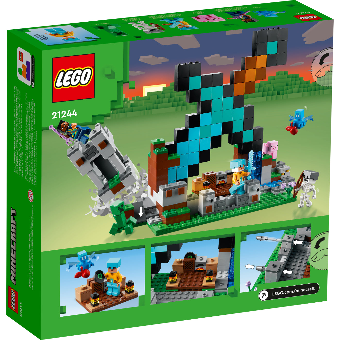 LEGO® Minecraft La Fortificación-Espada (21244)