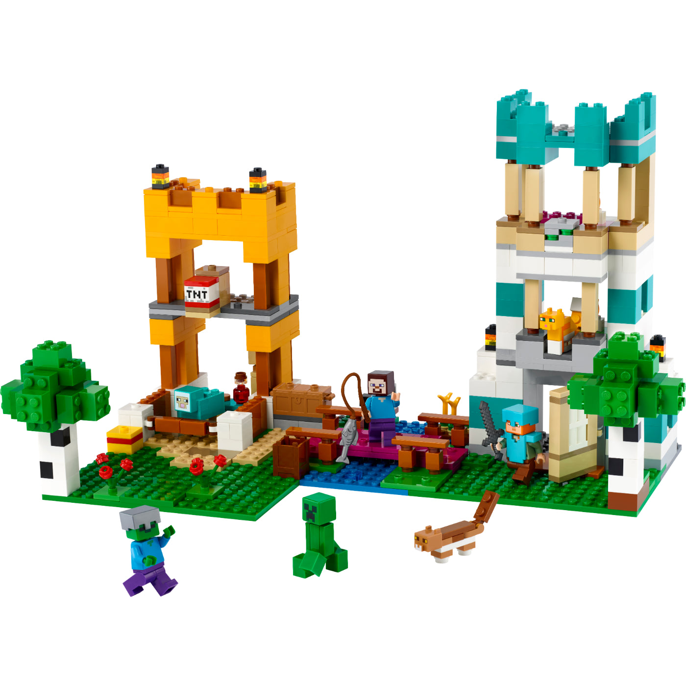 Minecraft Legos Para Niños Baratos LEGO Minecraft End Arena