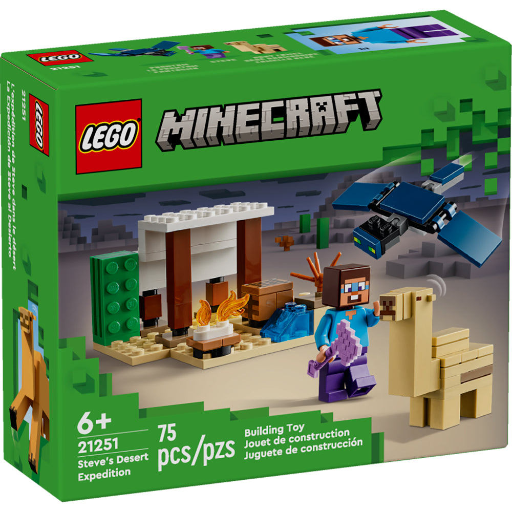 LEGO®Minecraft: La Expedición de Steve al Desierto LEGO — LEGO