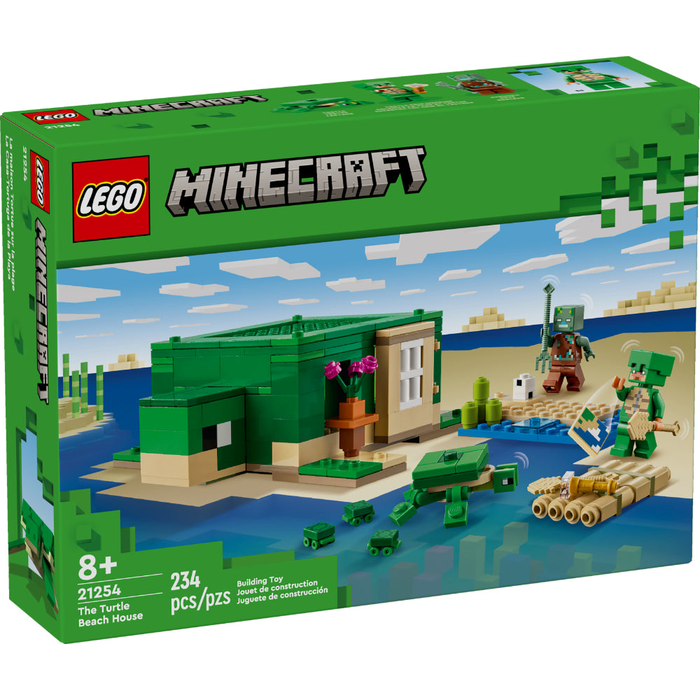 LEGO®Minecraft: La Casa-Tortuga de la Playa LEGO — LEGO COLOMBIA
