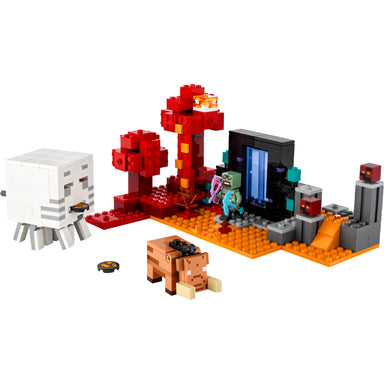 LEGO®Minecraft: La Emboscada en el Portal del Nether (21255)_002