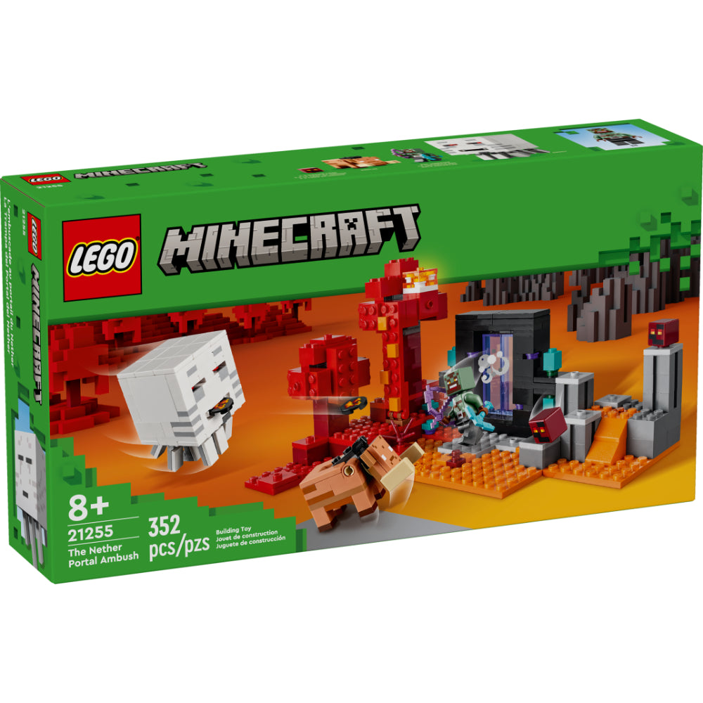 LEGO®Minecraft: La Emboscada en el Portal del Nether (21255)_001
