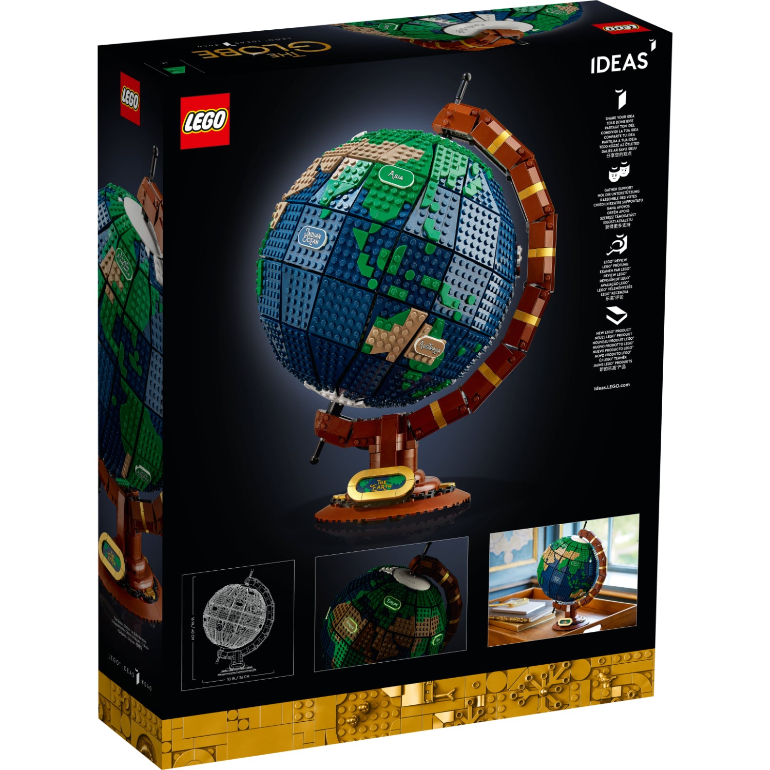 LEGO® Ideas: Globo Terráqueo (21332)