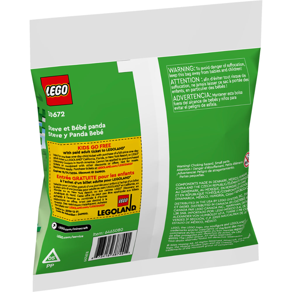 LEGO®Promocionales: Steve y Panda Bebé (30672)_003