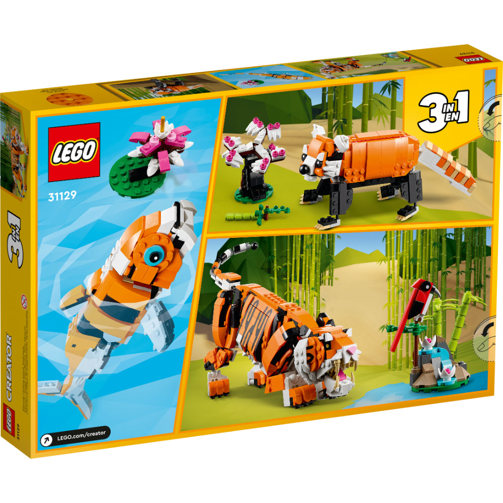 LEGO® Creator 3en1 Tigre Majestuoso (31129)