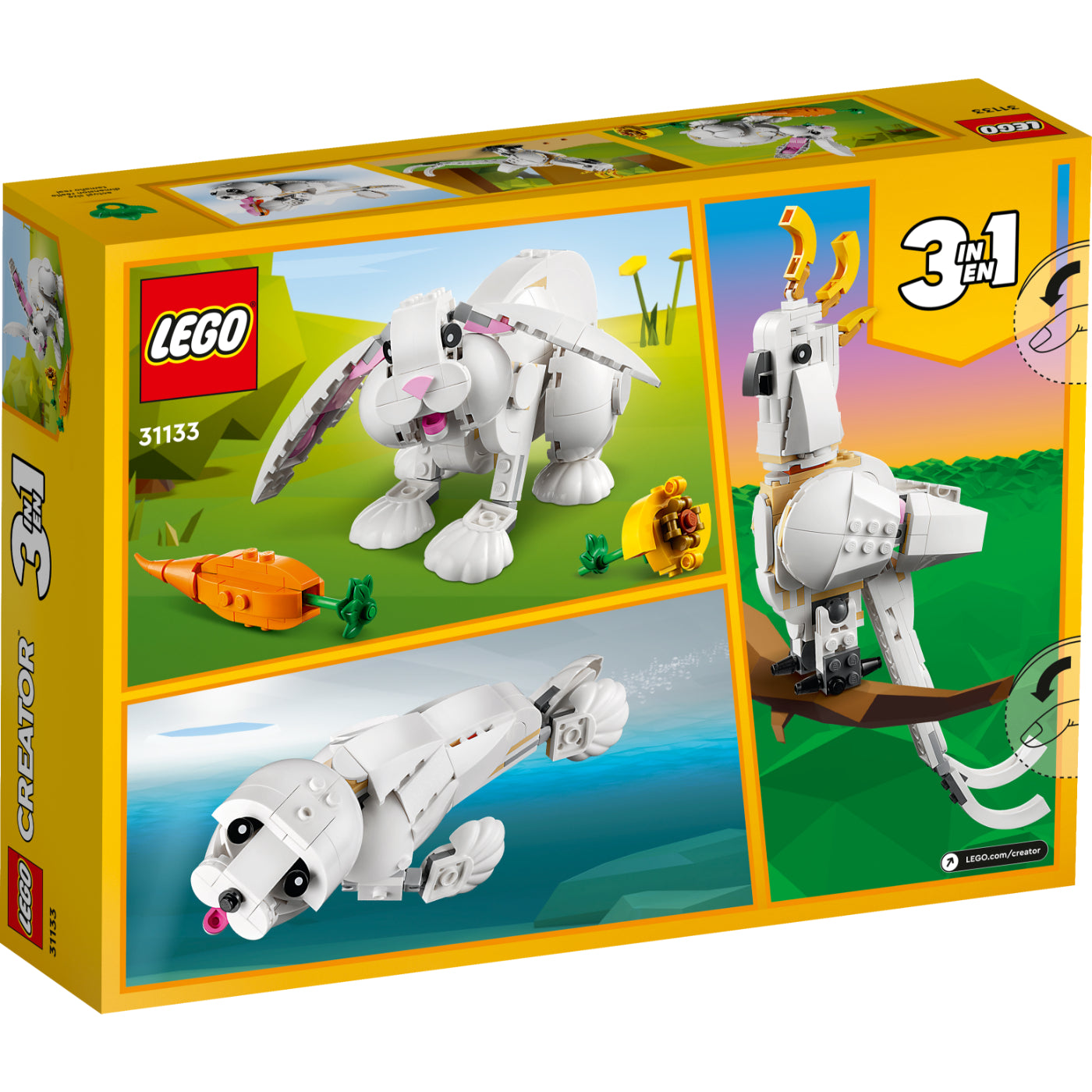 LEGO® Creator 3en1 White Rabbit (31133)