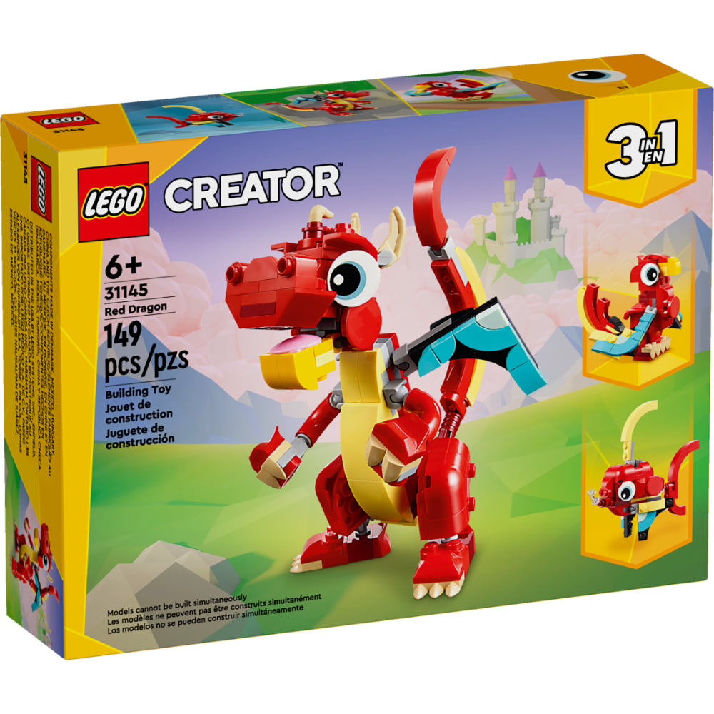 LEGO®Creator: Dragón Rojo (31145)_001
