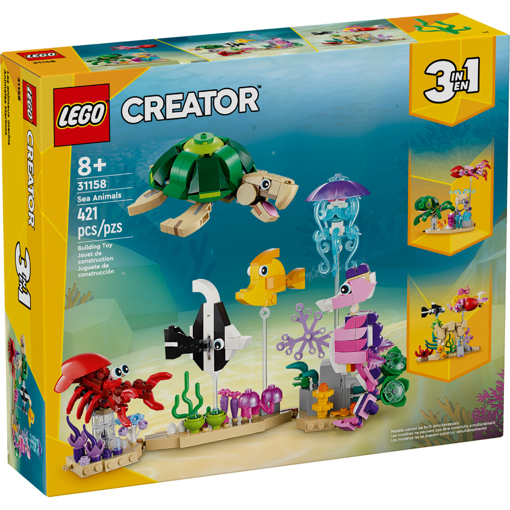 LEGO®Creator En 2: Animales Marinos LEGO — LEGO COLOMBIA