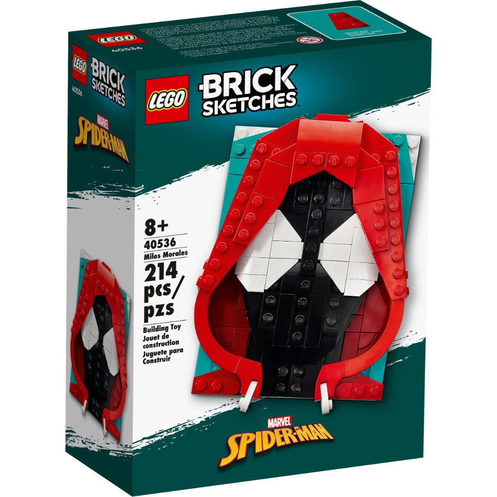 LEGO® Merchandise Brick Sketches™ Miles Morales (854071)