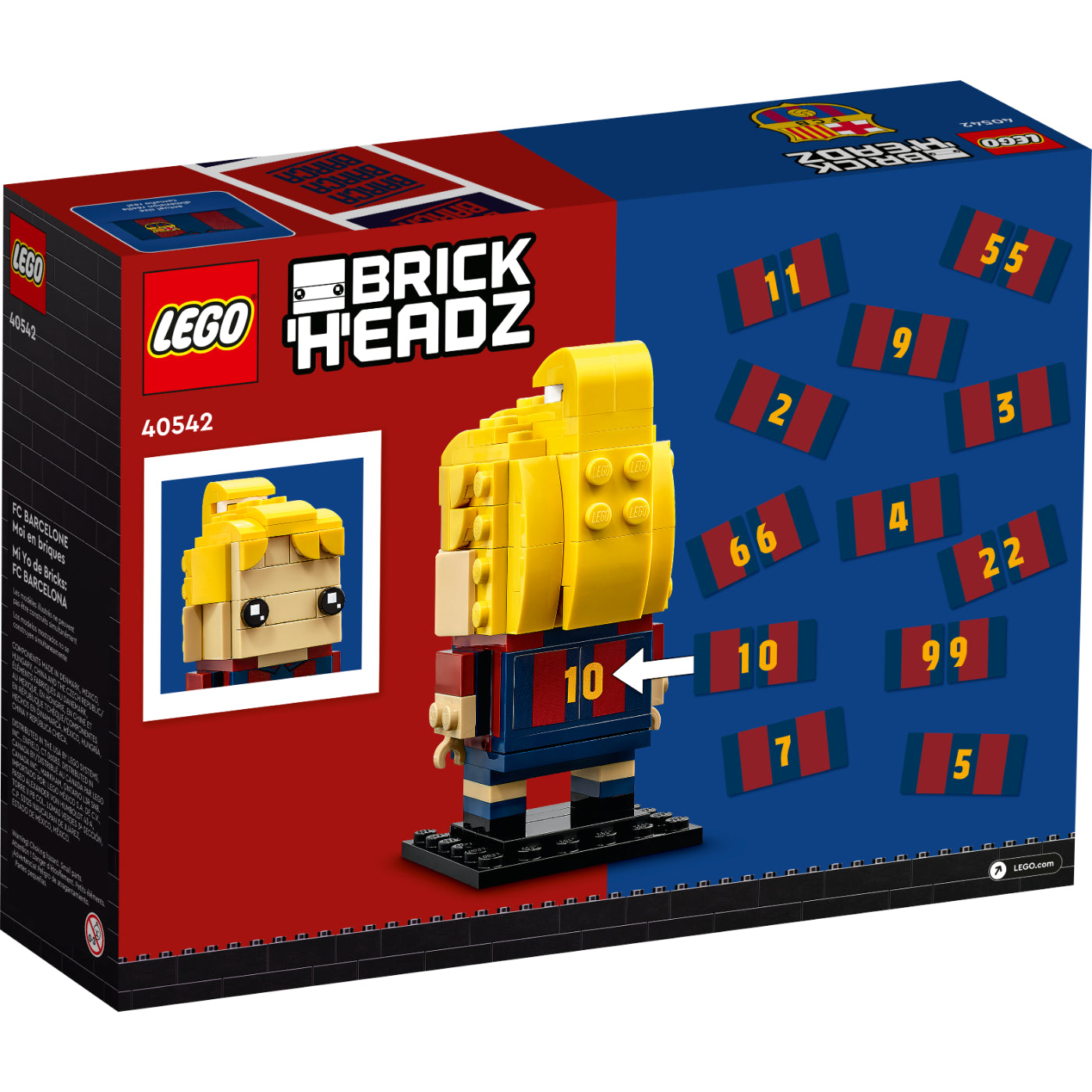 LEGO® Jugador Fc Barcelona (40542)