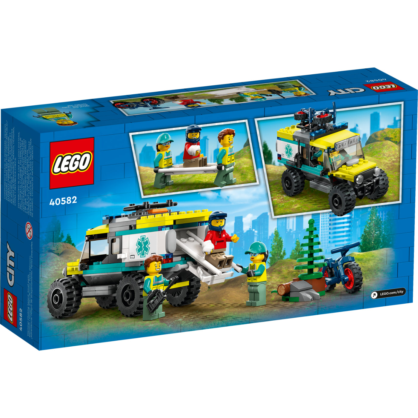 LEGO® City Ambulancia Todoterreno 4x4 de Rescate (40582)