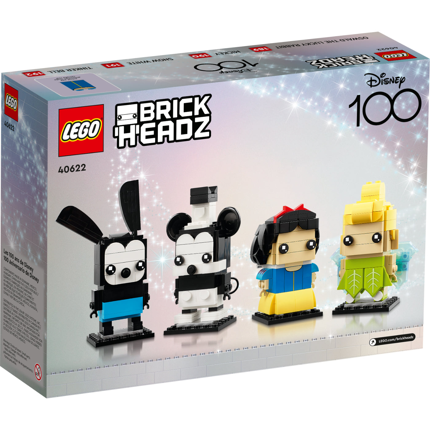 LEGO® BrickHeadz™ 100 Aniversario De Disney (40622)