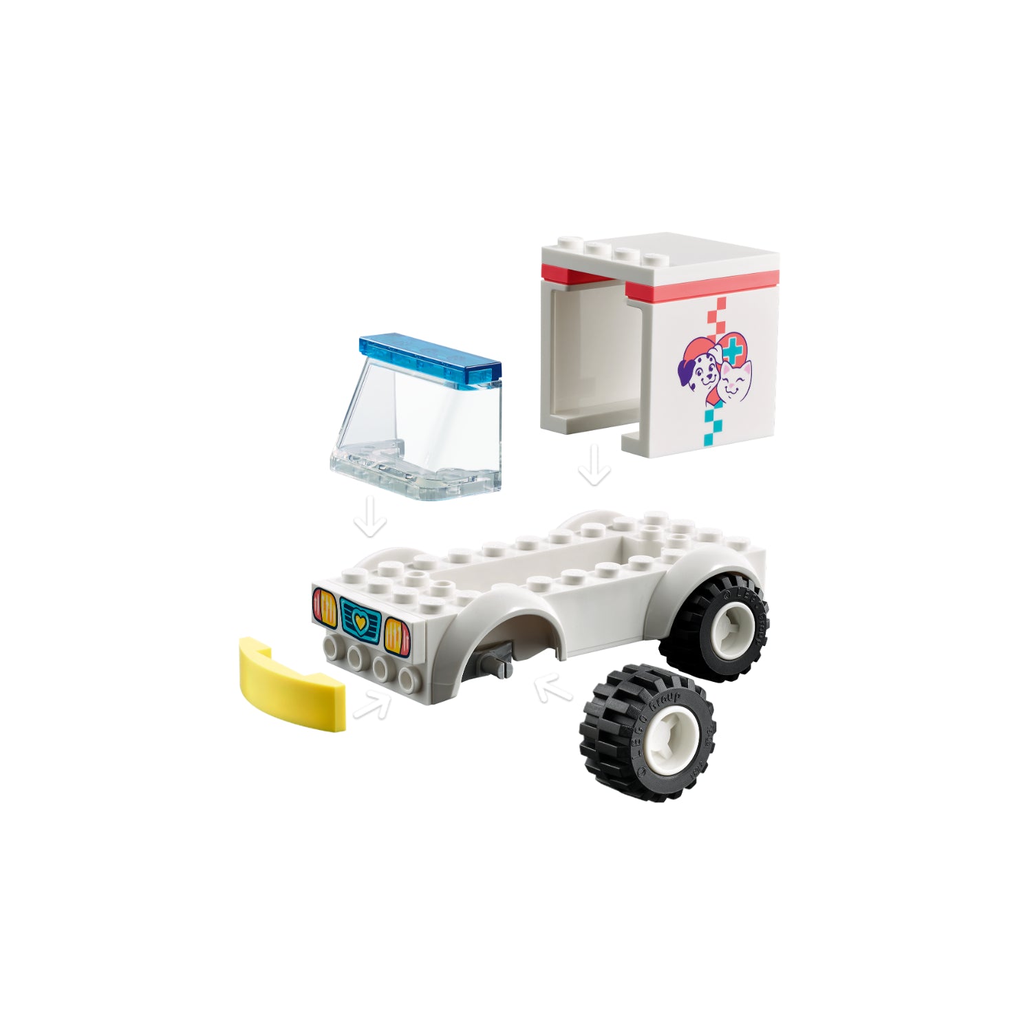 LEGO® Friends: Ambulancia de la Clínica de Mascotas (41694)