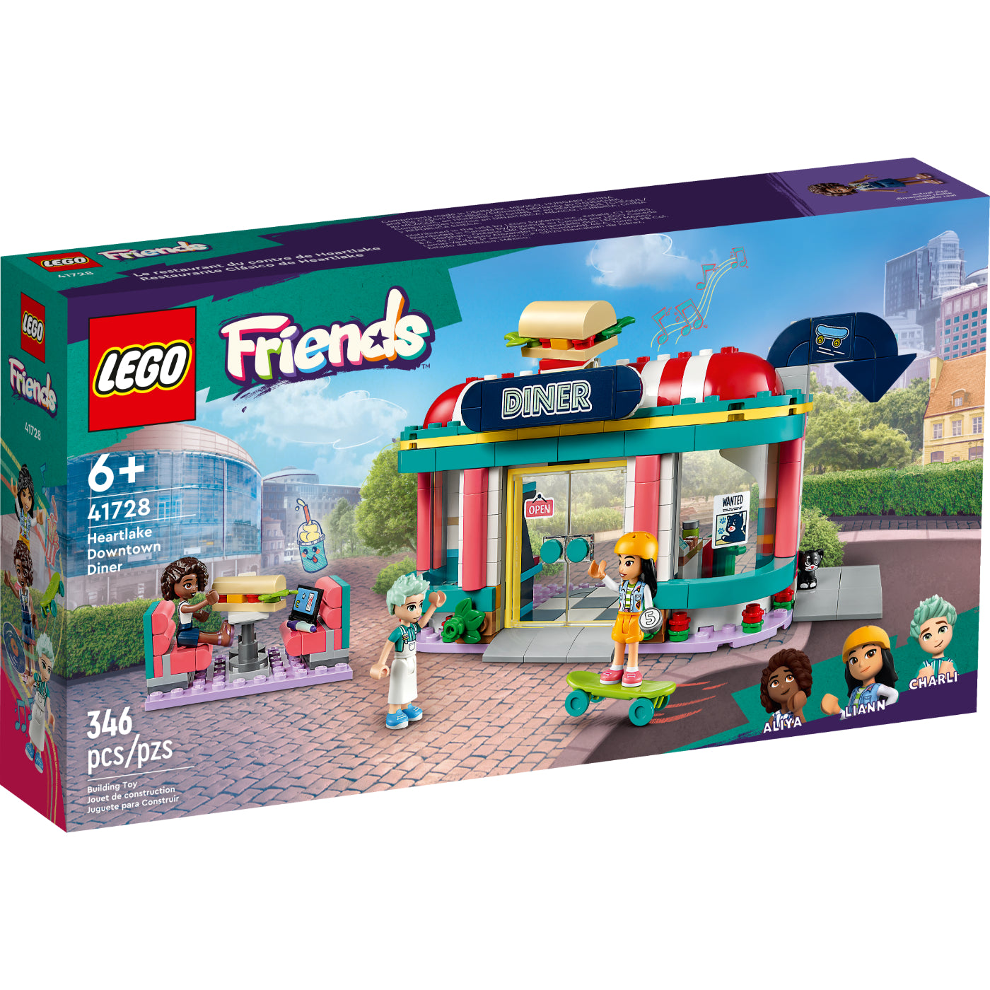 LEGO® Friends Restaurante Clásic De Heartlake (41728)