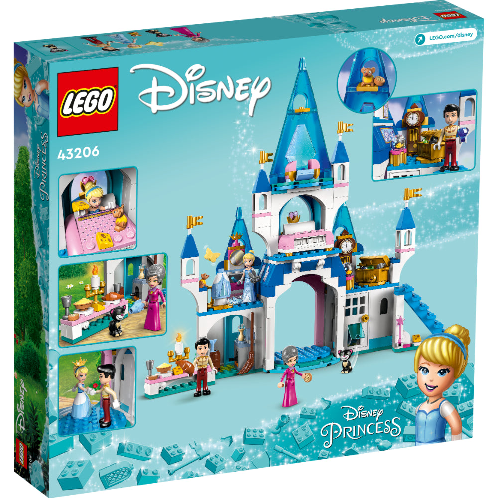LEGO® Disney Castillo De Cenicienta Y El Príncipe Encantador (43206)
