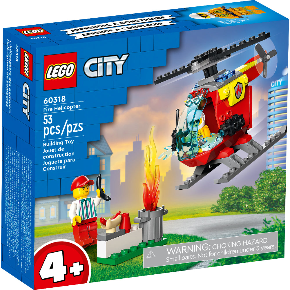 LEGO® City Helicóptero de Bomberos (60318)
