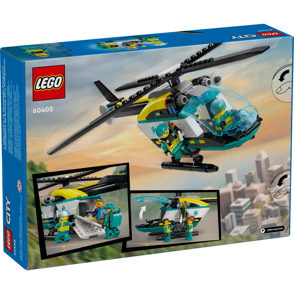 LEGO®City: Helicóptero de Rescate para Emergencias (60405)_003