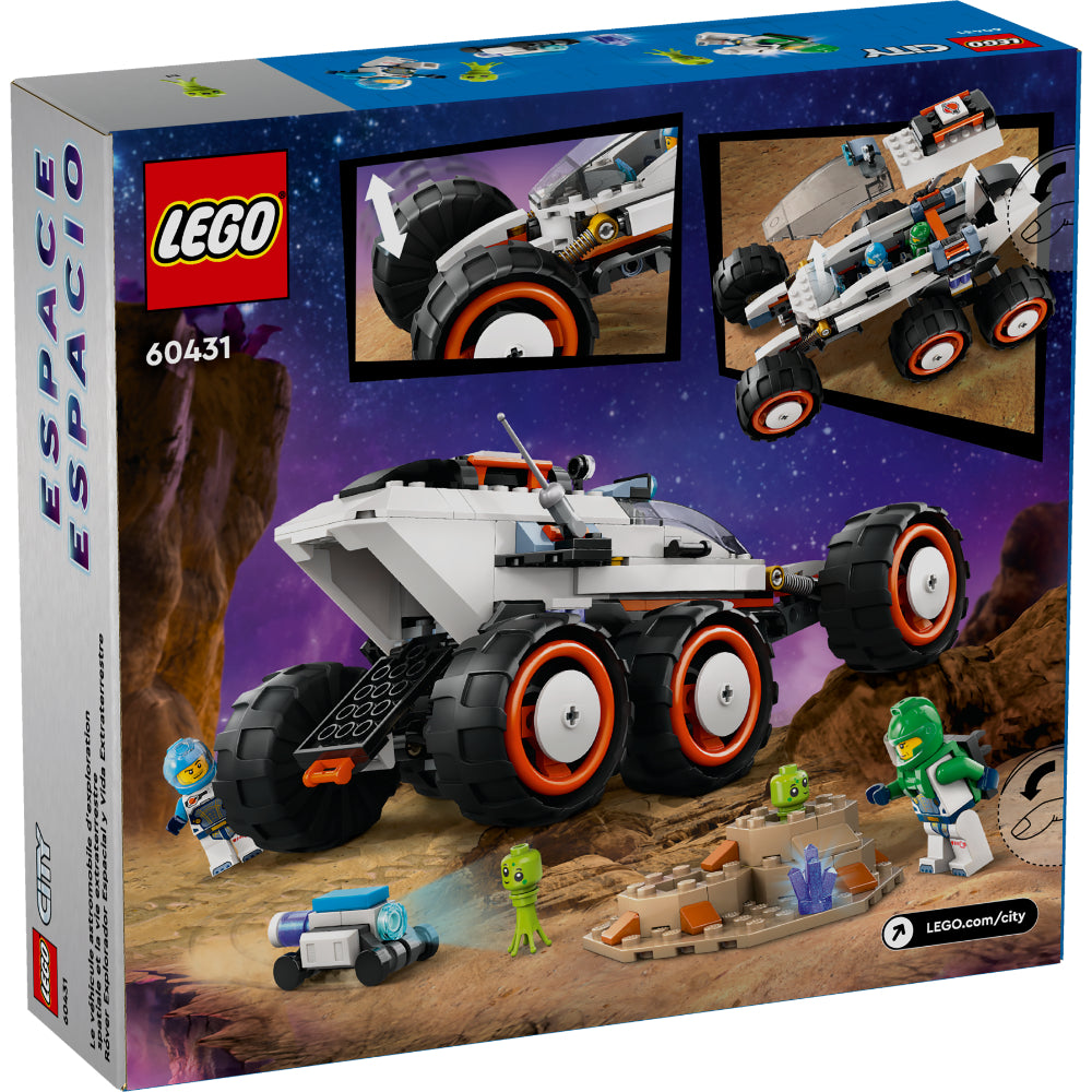 LEGO®City: Róver Explorador Espacial y Vida Extraterrestre (60431)_003