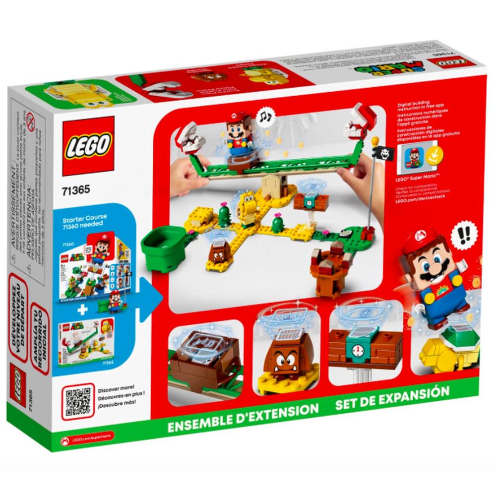 LEGO® Super Mario™ Set de Expansión Superderrape de la Planta Piraña (71365)