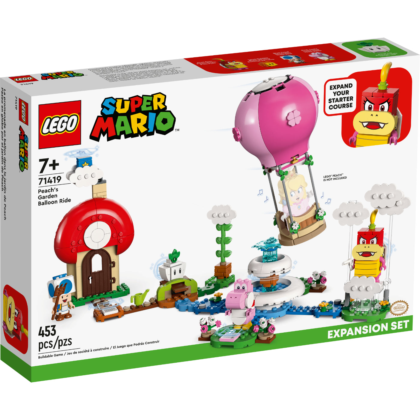 LEGO® Super Mario ™ Set De Expansión: Paseo En Globo Por El Jardín De Peach (71419)