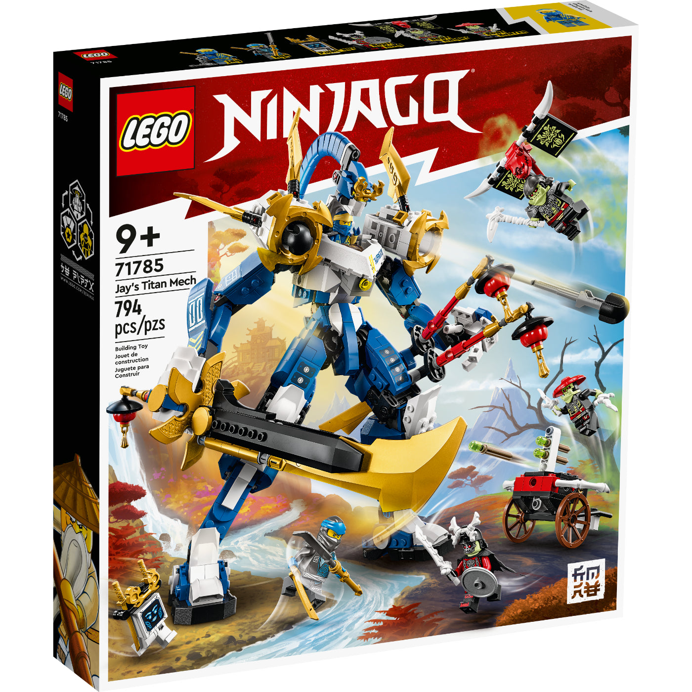 LEGO® NINJAGO® Meca Titán De Jay (71785)