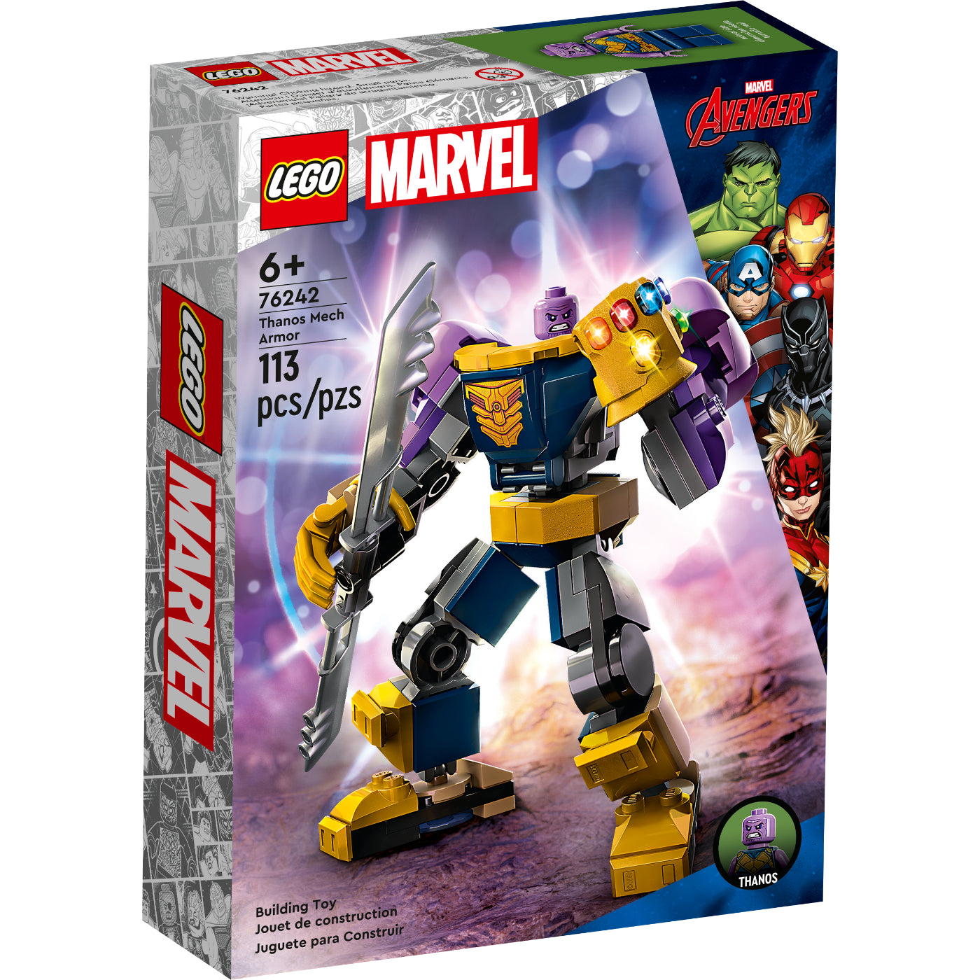 LEGO® Marvel Armadura Robótica de Thanos

 (76242)