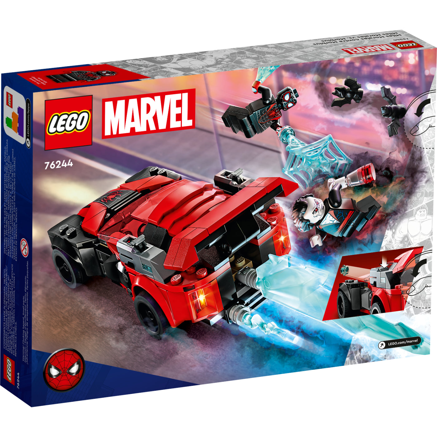 LEGO® Marvel Miles Morales vs. Morbius (76244)