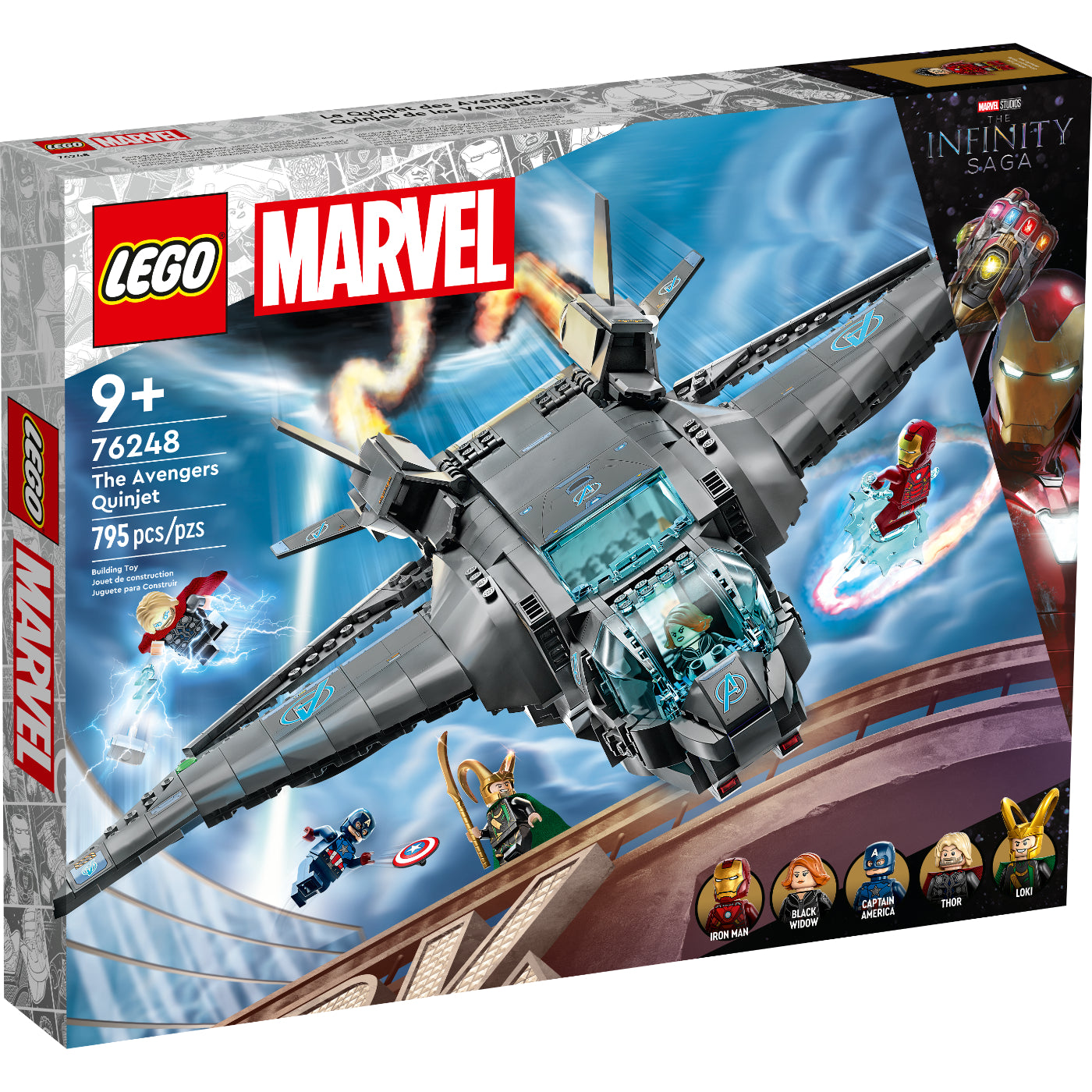 LEGO® Marvel Quinjet de los Vengadores (76248)