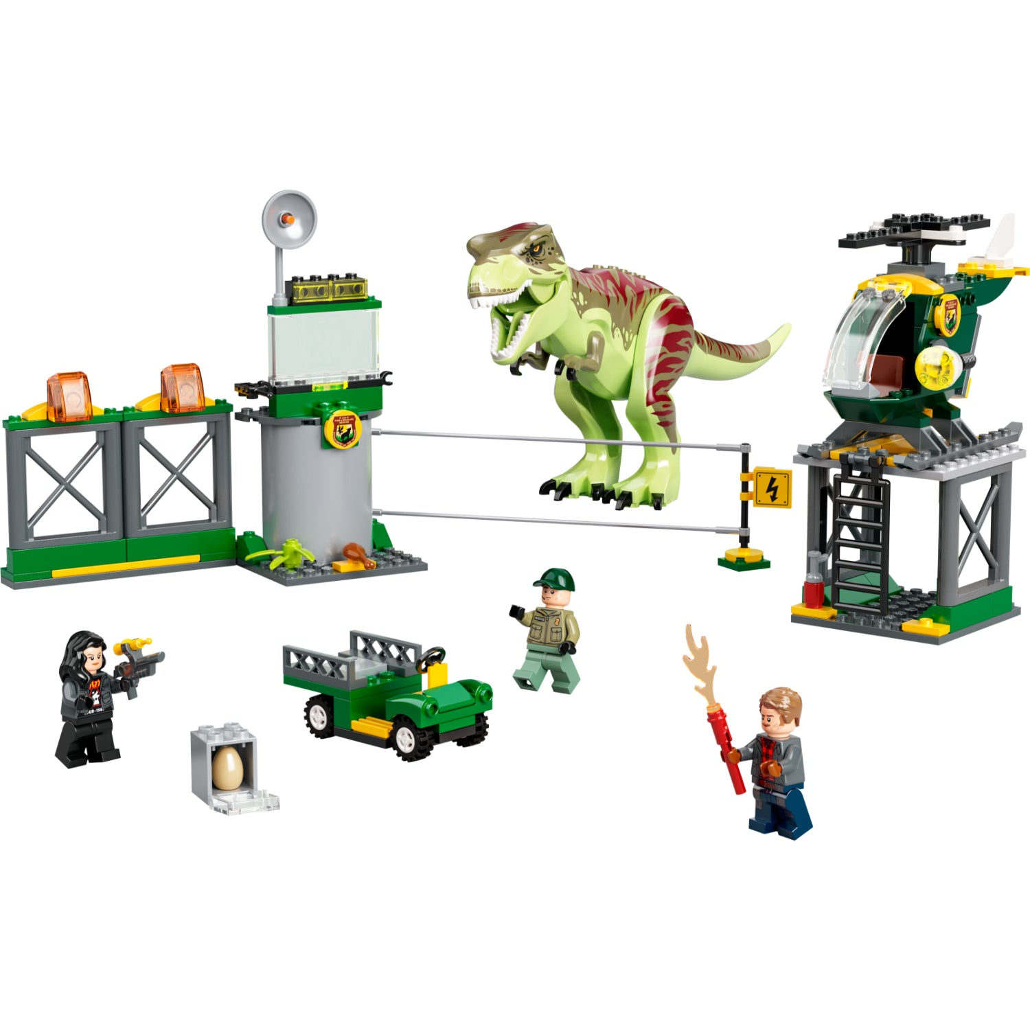 LEGO® Fuga Del Dinosaurio T. Rex (76944)