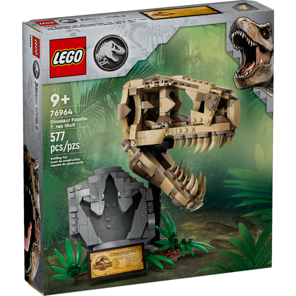 LEGO®Jurassic World: Fósiles de Dinosaurio: Cráneo de T. rex (76964)_001