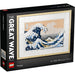 Set LEGO® Art La Gran Ola de Hokusai con diseño en relieve y estilo japonés