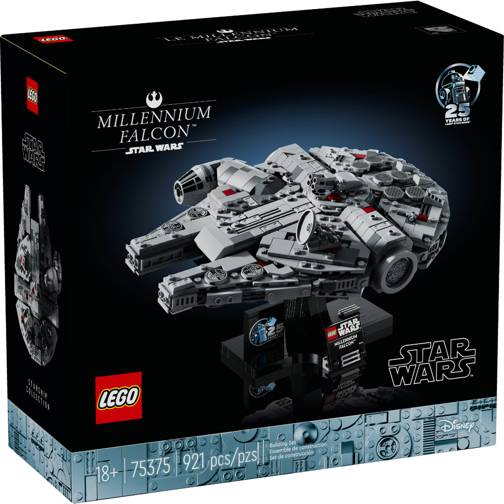LEGO Star Wars Halcón Milenario 75375 maqueta construible coleccionable de nave espacial